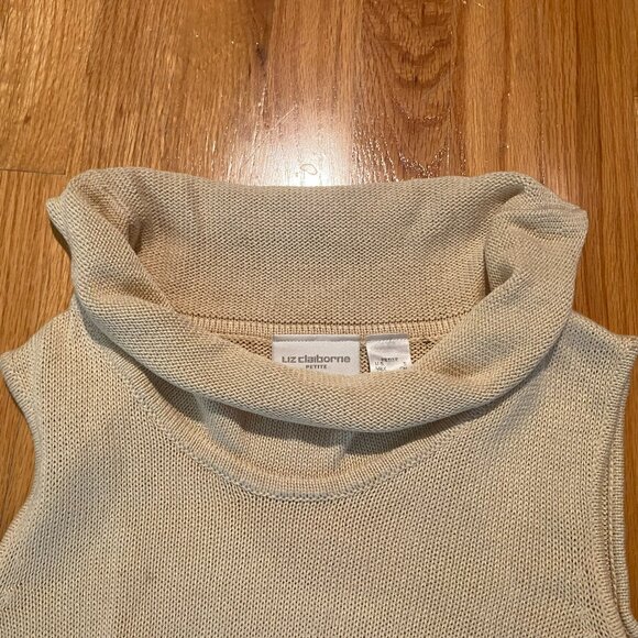 Vintage Liz Claiborne Petite Knit Top, Size S - Picture 3 of 5